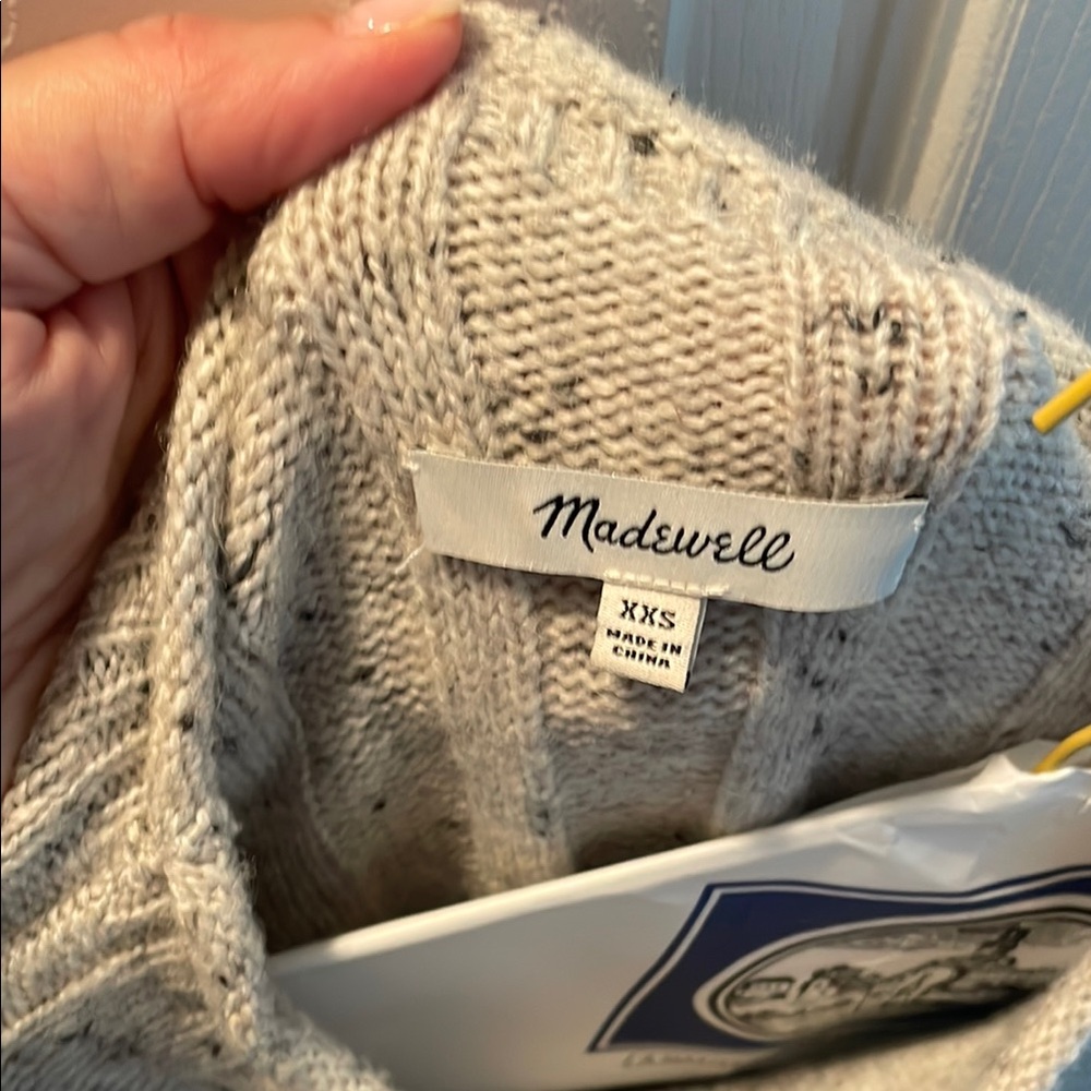 Madewell Women's Speckled long Knit Sweater